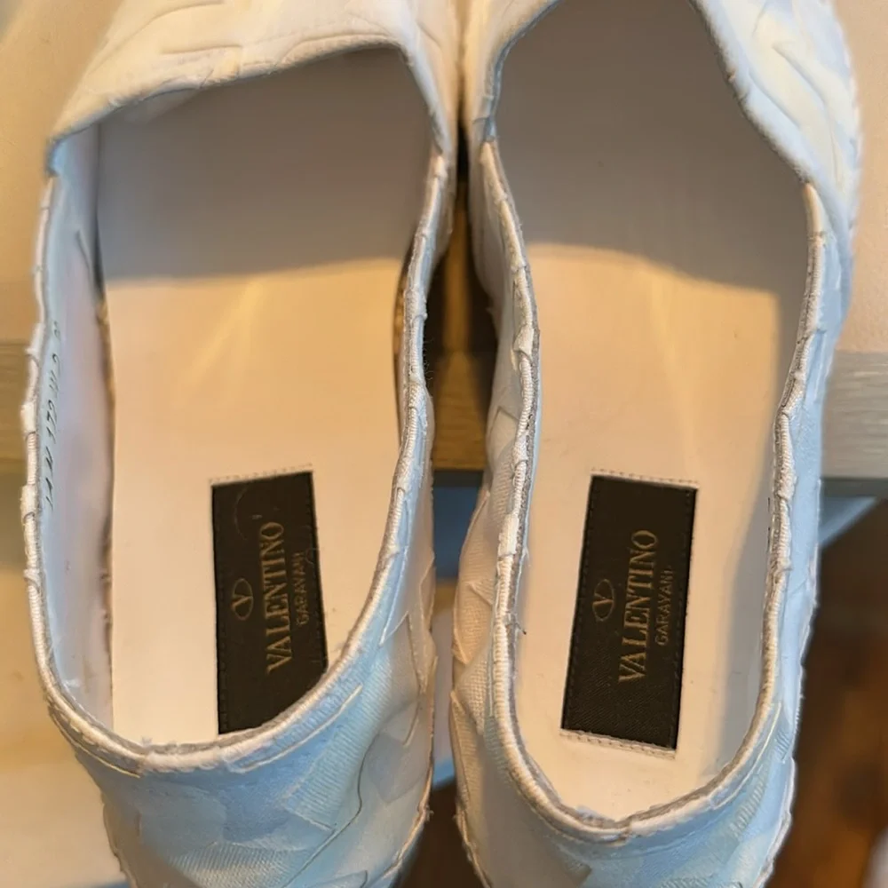 NWOT Valentino Garavani Camustars Canvas Espadrilles - Picture 6 of 9
